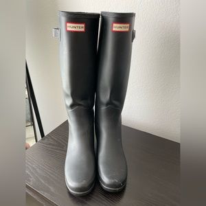 Womens tall Hunter Rain Boots